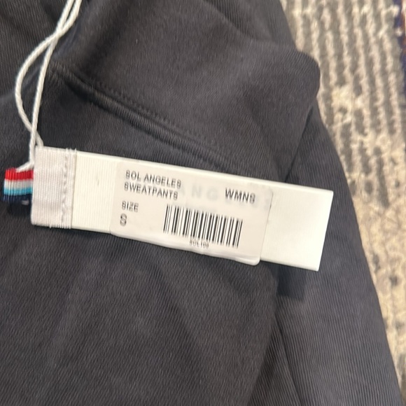 Sol Angeles Women's Joggers in dark charcoal - Picture 6 of 7